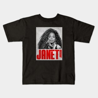 Janet Jackson Kids T-Shirt